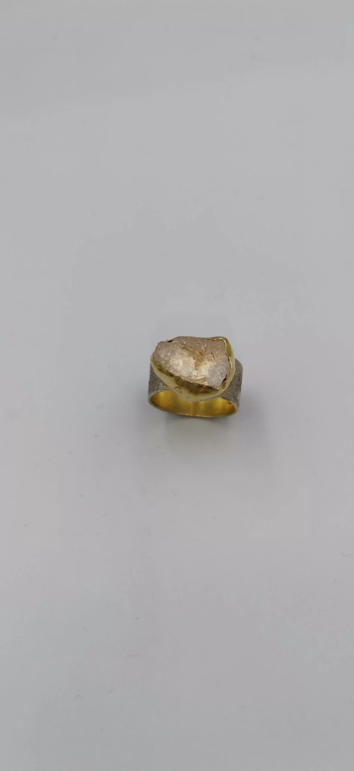 S121 / Silver morganite ring - Image 2