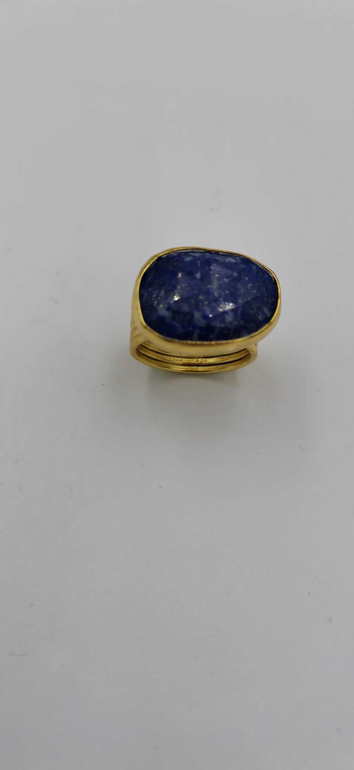 S169 / Silver lapis lazuli ring - Image 4