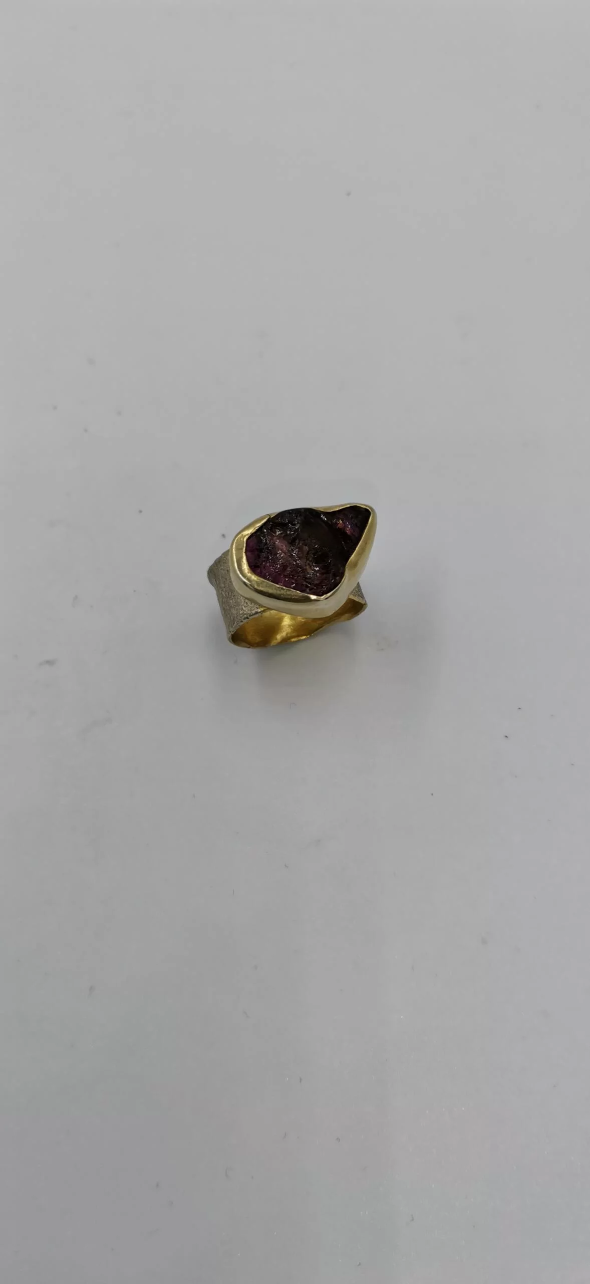 S212 / Silver tourmaline ring - Image 2