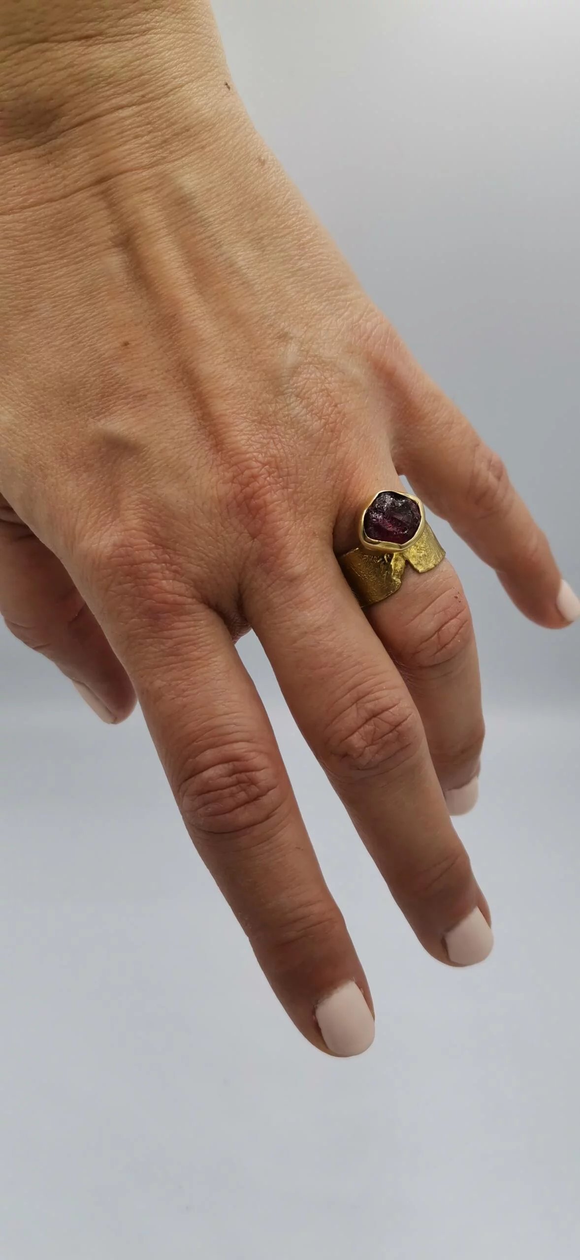 S274 / Silver tourmaline ring - Image 4