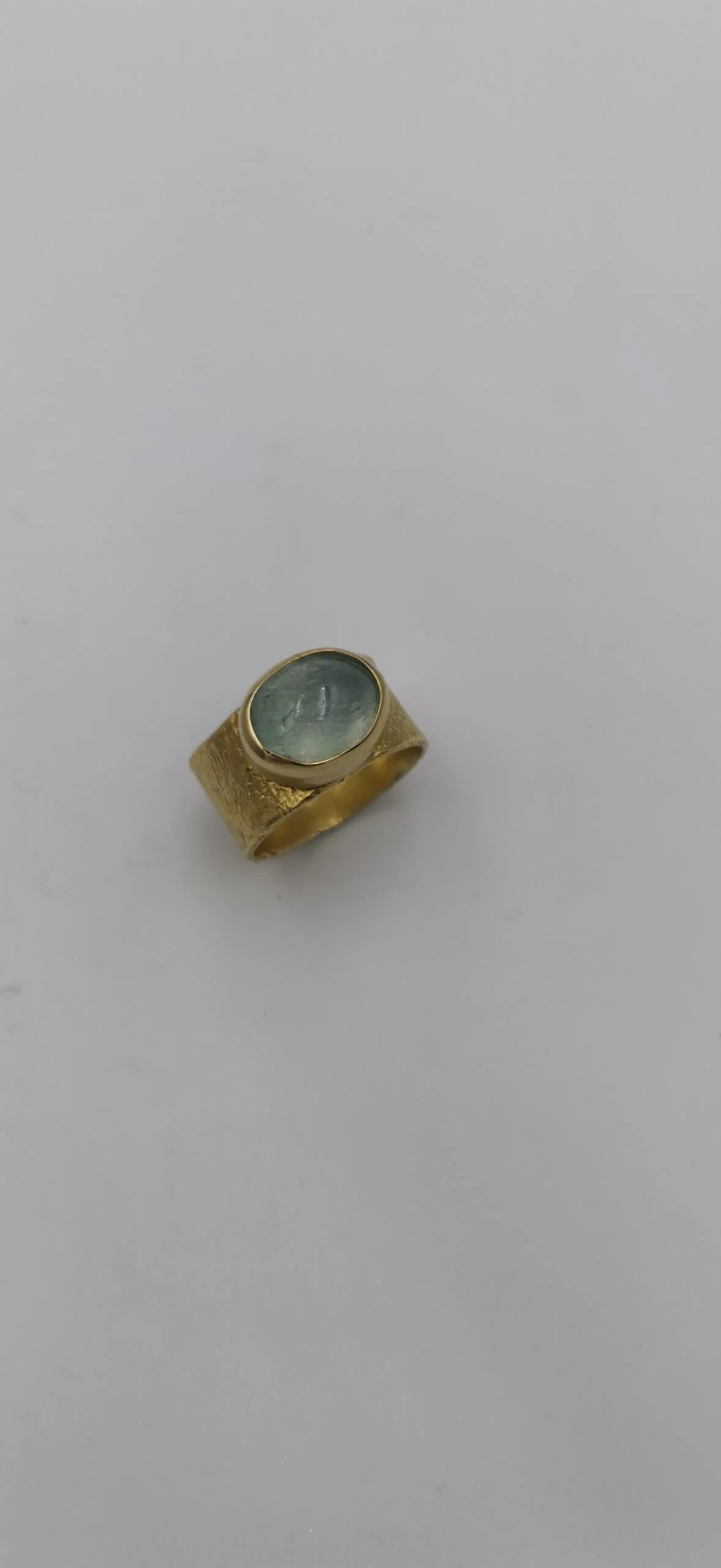 S275 / Silver aqua marine ring - Image 3