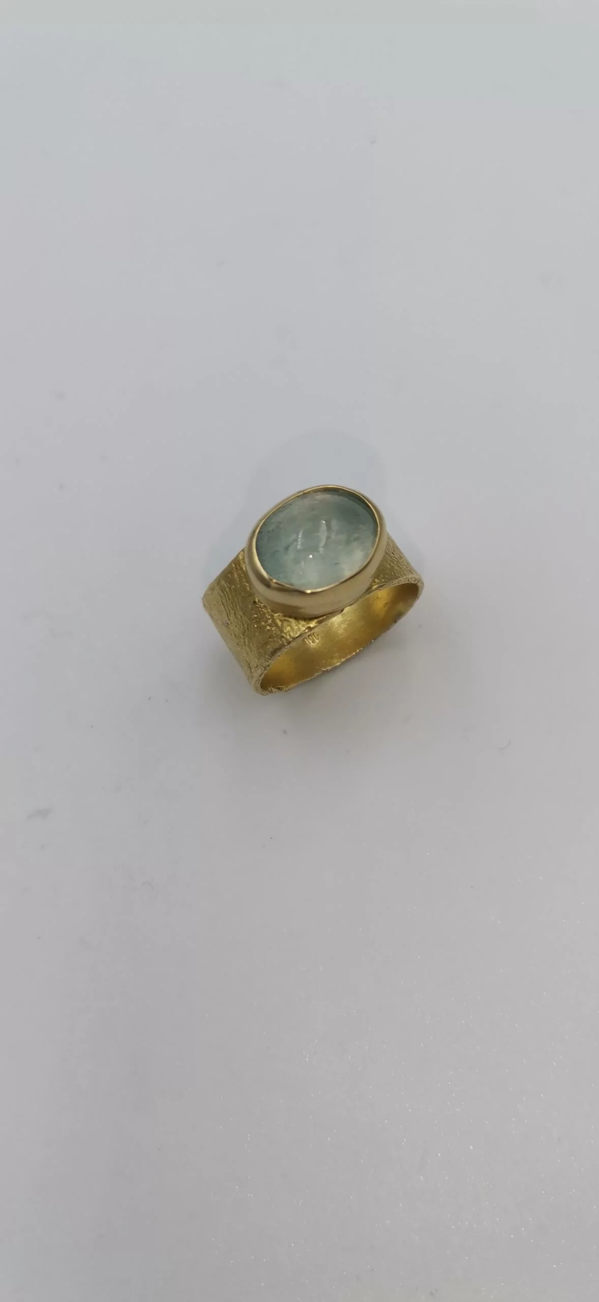S275 / Silver aqua marine ring - Image 4
