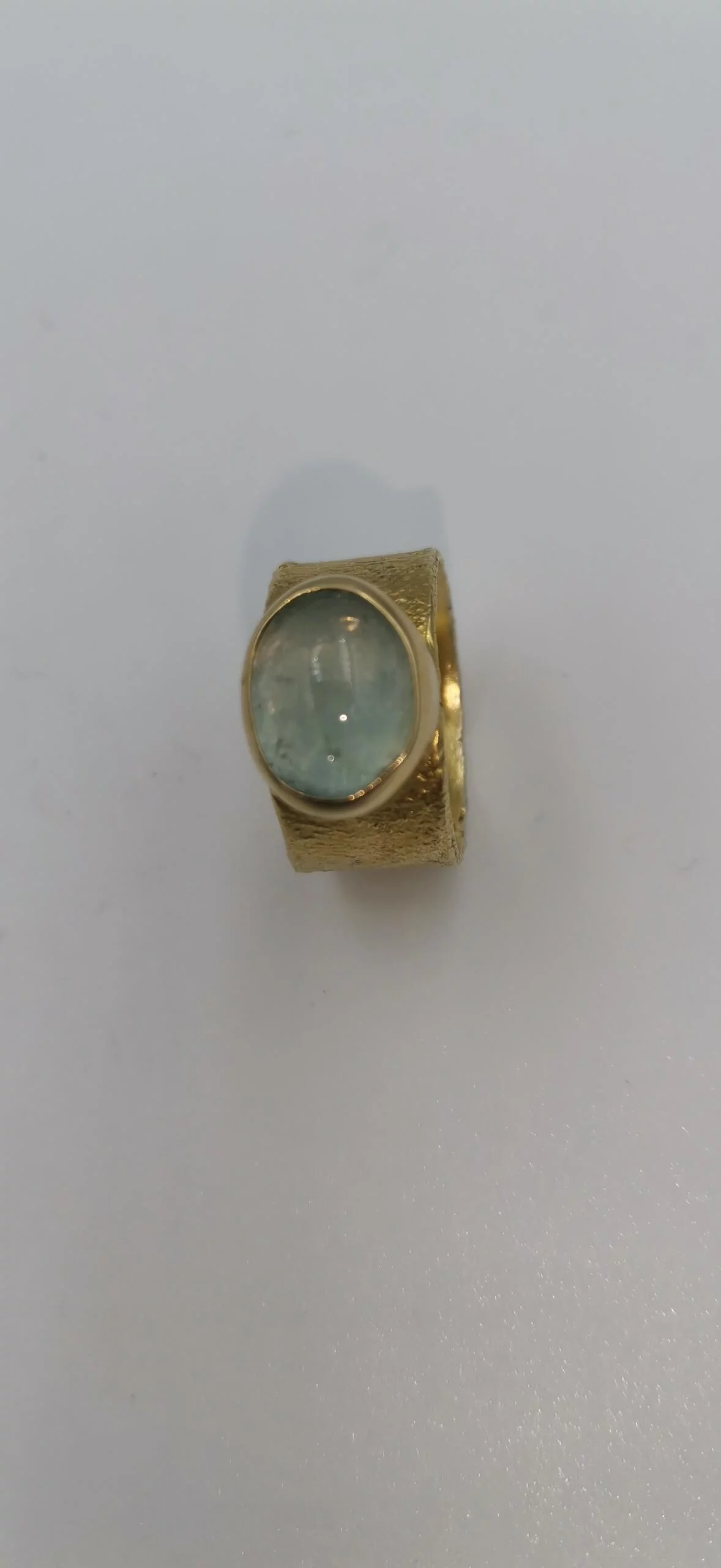 S275 / Silver aqua marine ring - Image 2