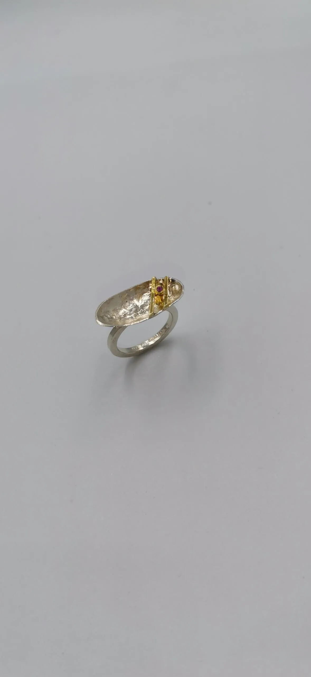 S240 / Silver ruby ring - Image 2