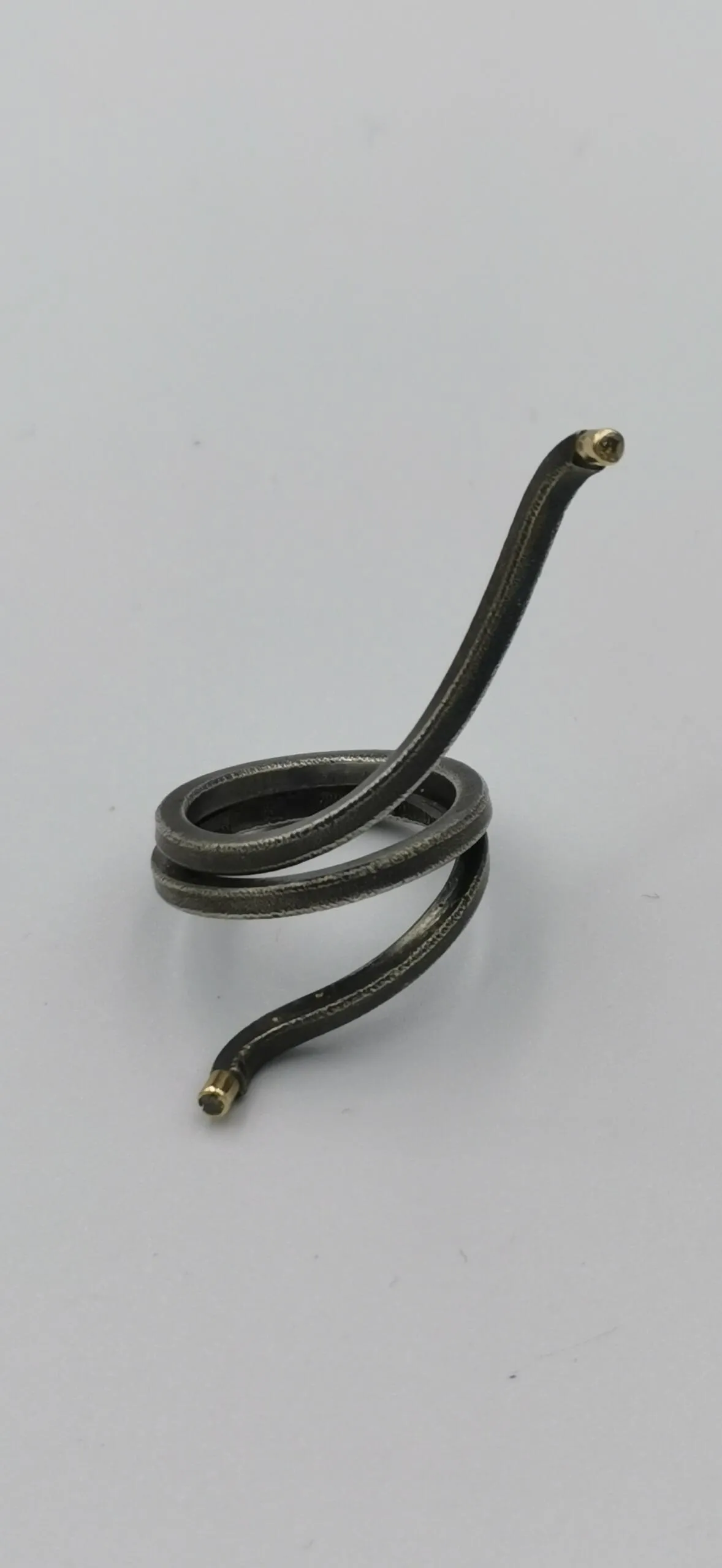 SG045 / Gold K18 and silver brilliant ring - Image 5