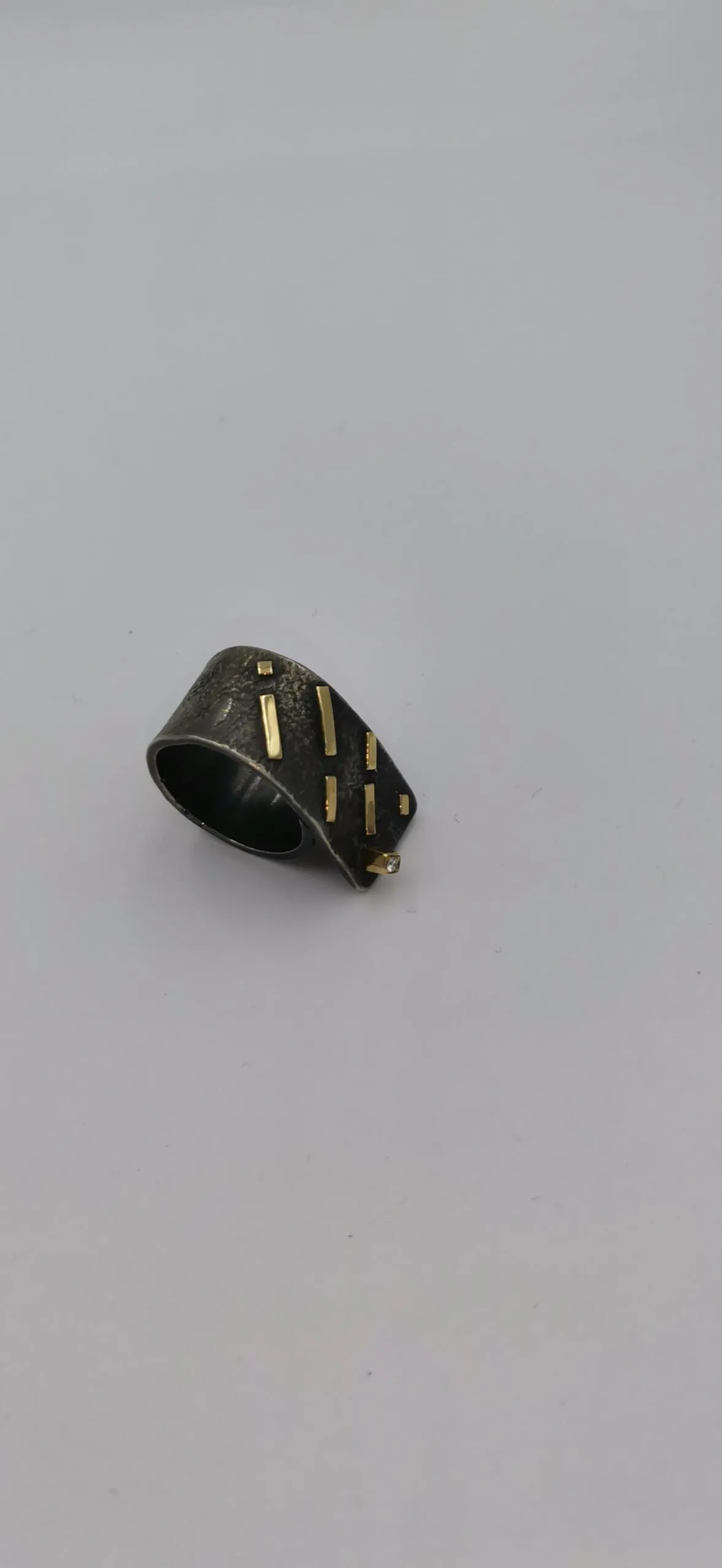 SG171 / Gold K18 and silver brilliant ring - Image 5
