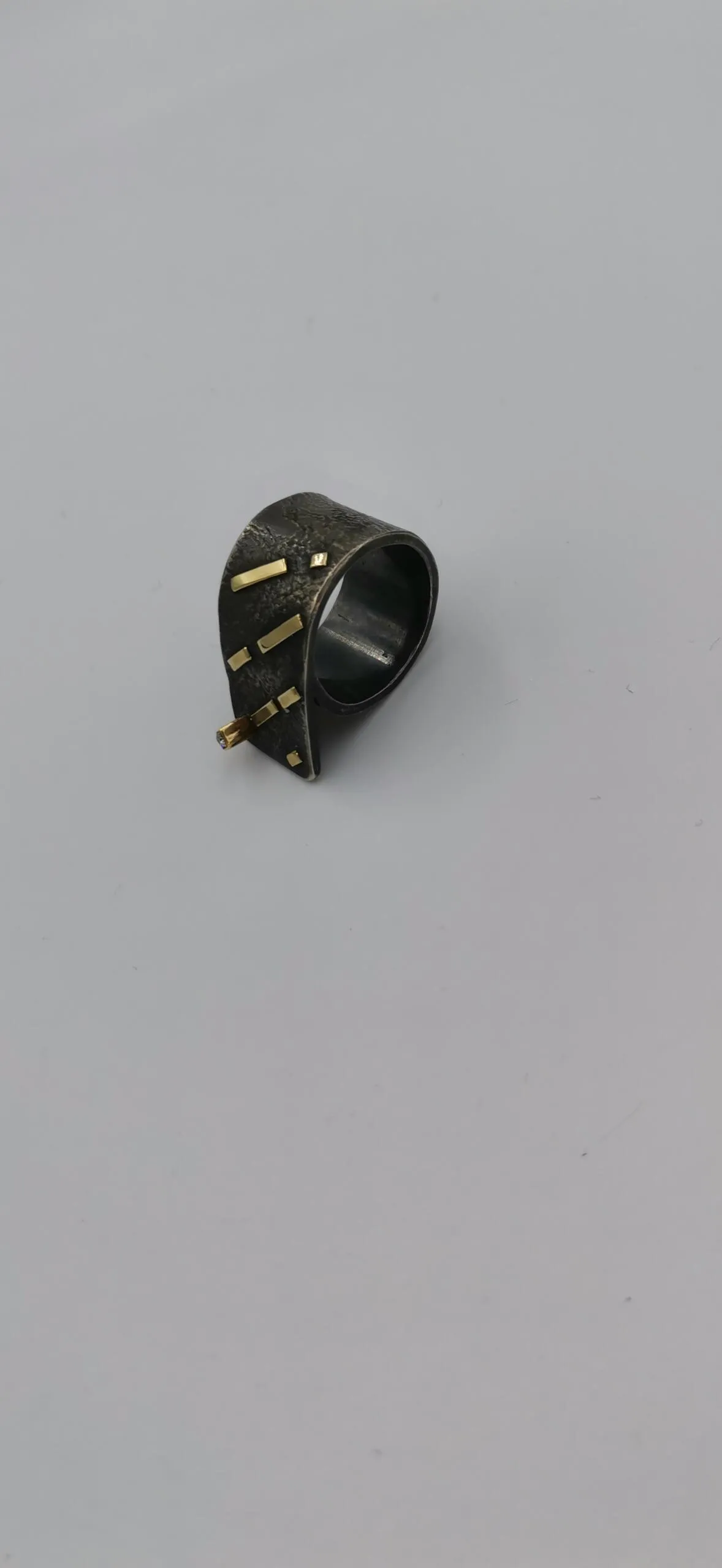 SG171 / Gold K18 and silver brilliant ring - Image 8
