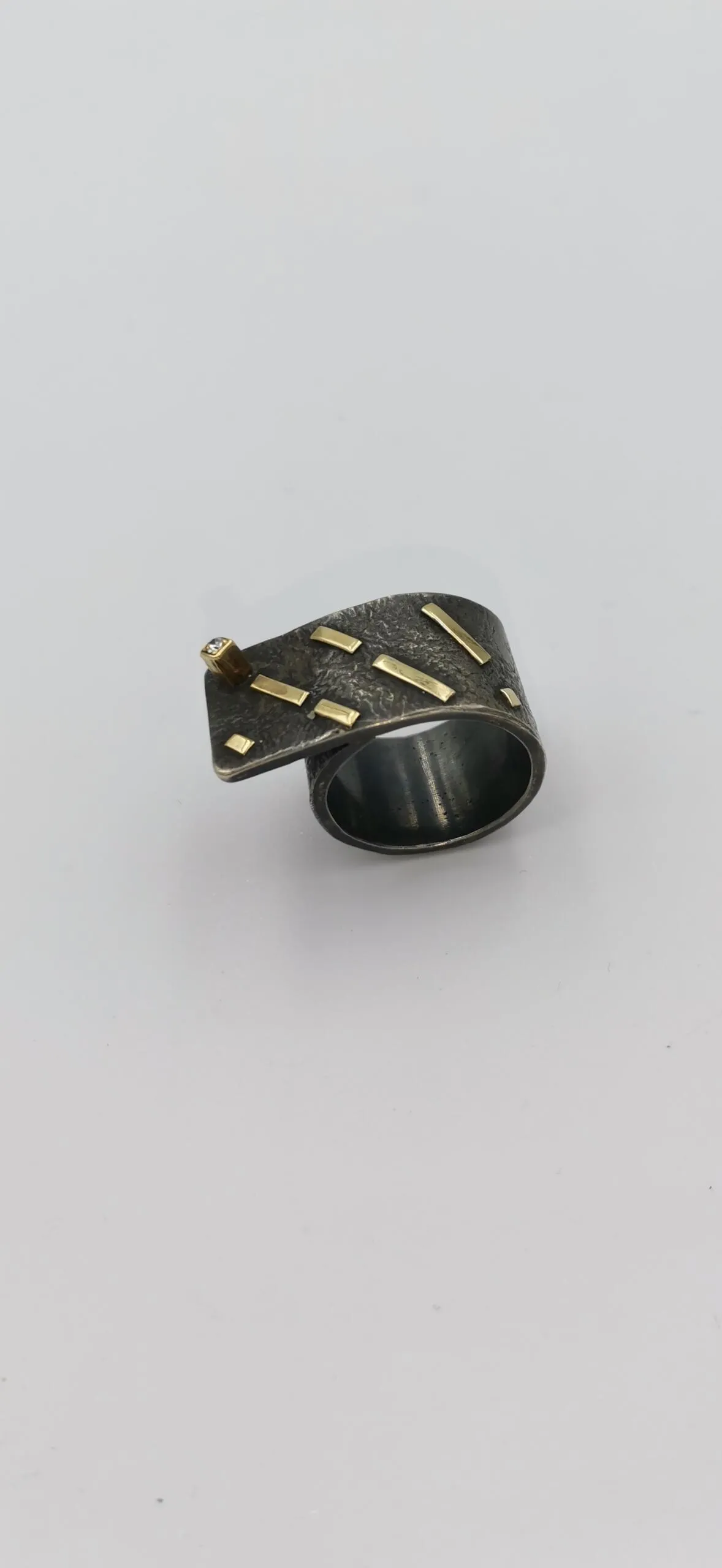 SG171 / Gold K18 and silver brilliant ring - Image 9