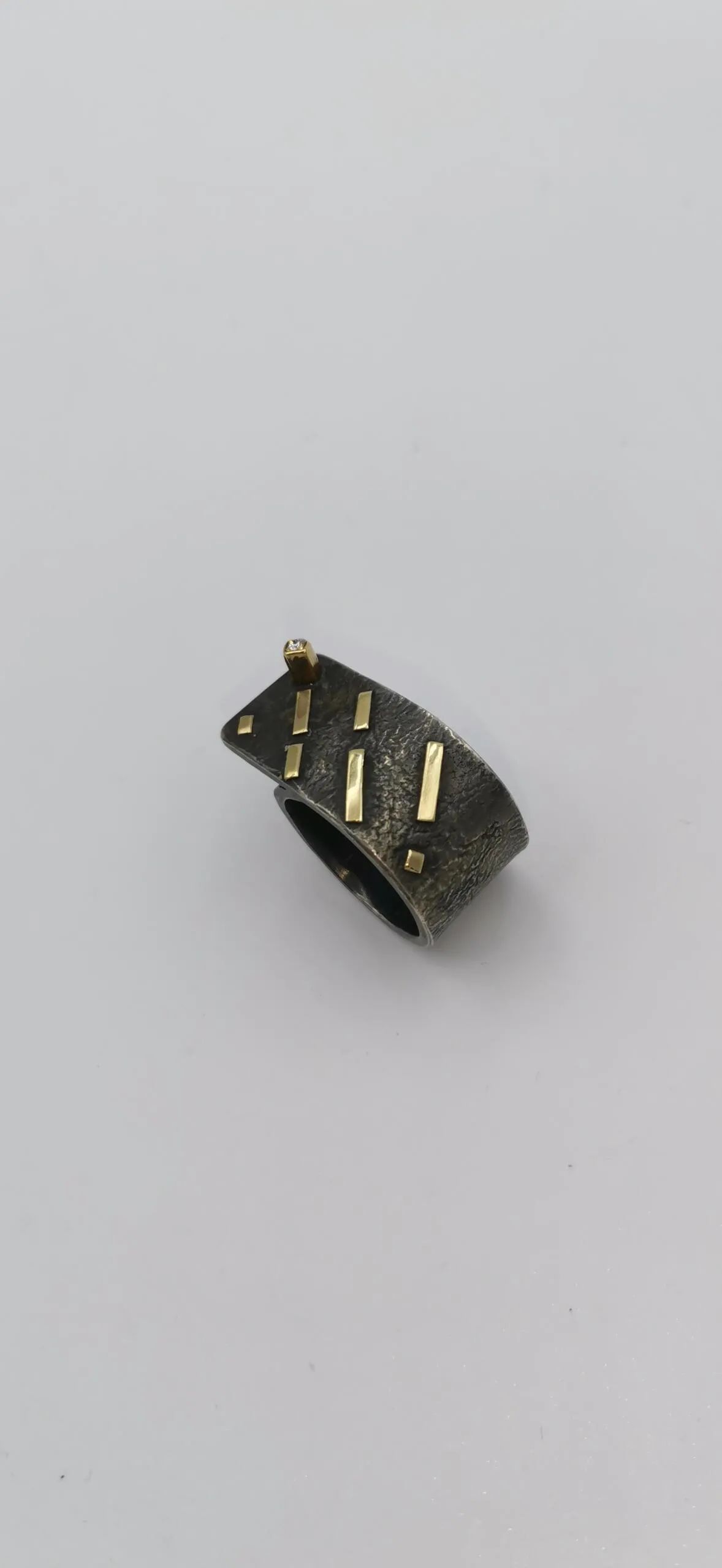 SG171 / Gold K18 and silver brilliant ring - Image 10
