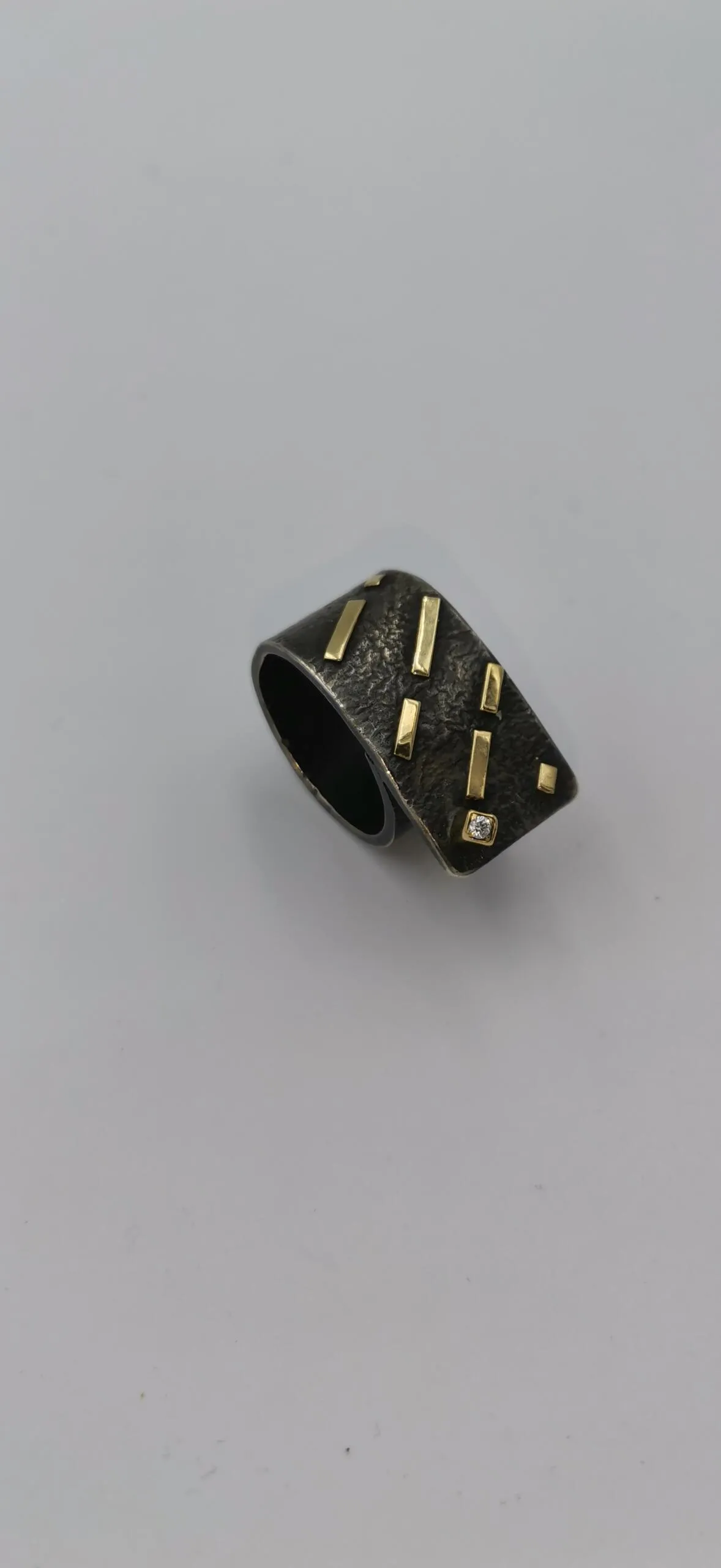 SG171 / Gold K18 and silver brilliant ring - Image 3