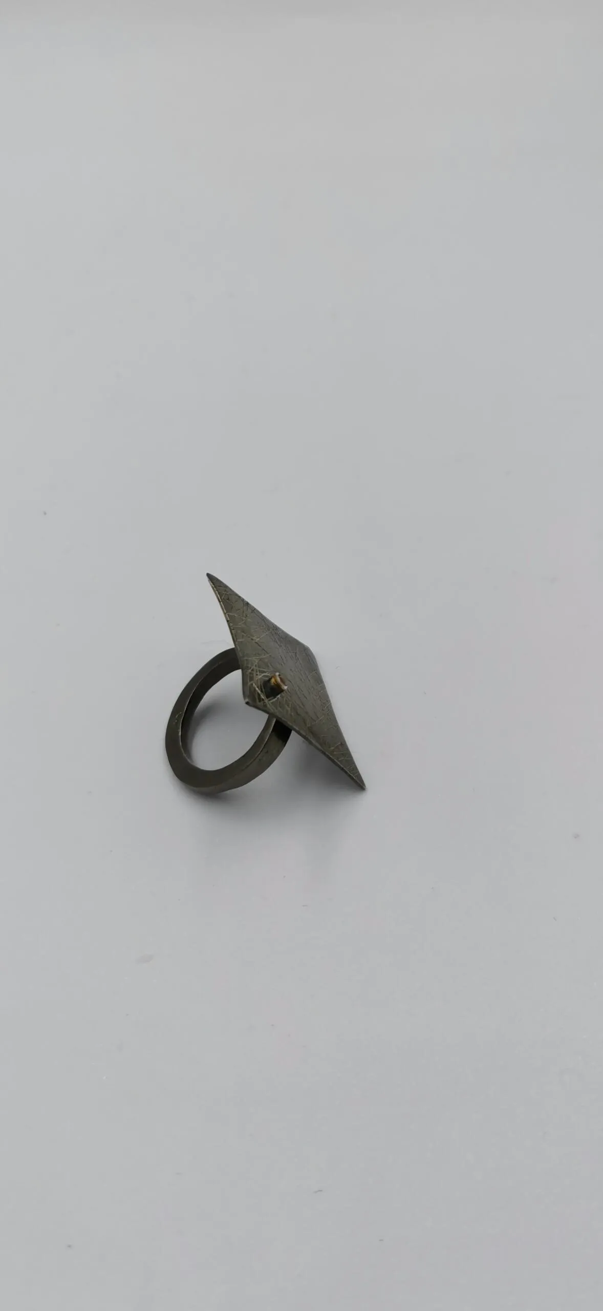 S503 / Silver sapphire ring - Image 4
