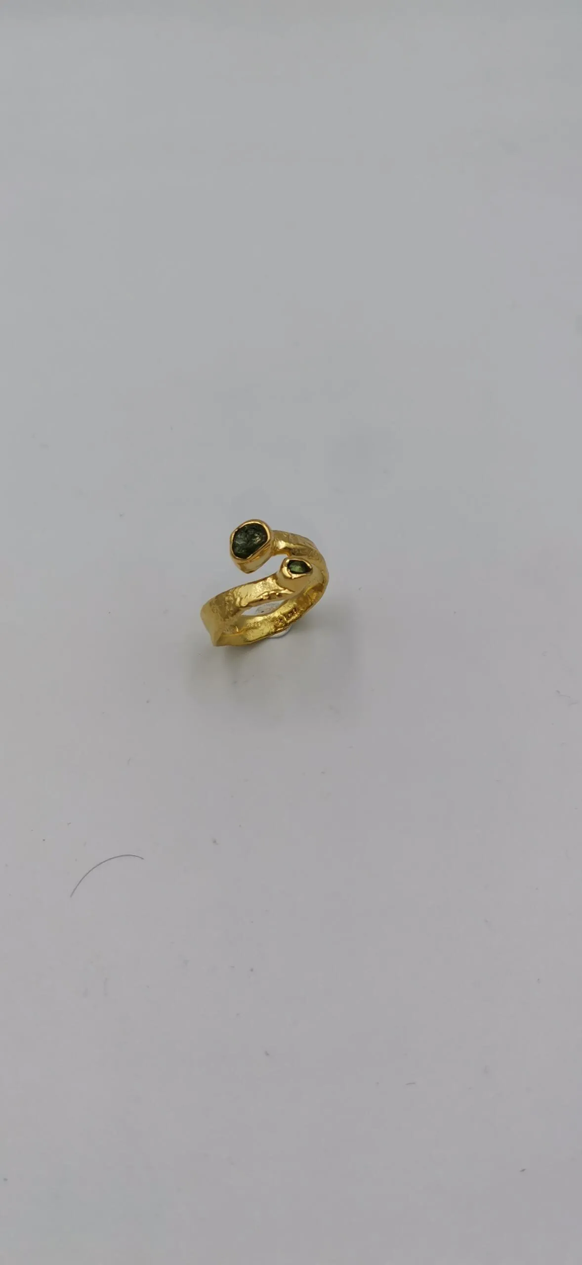 S584 / Silver tourmaline ring - Image 2