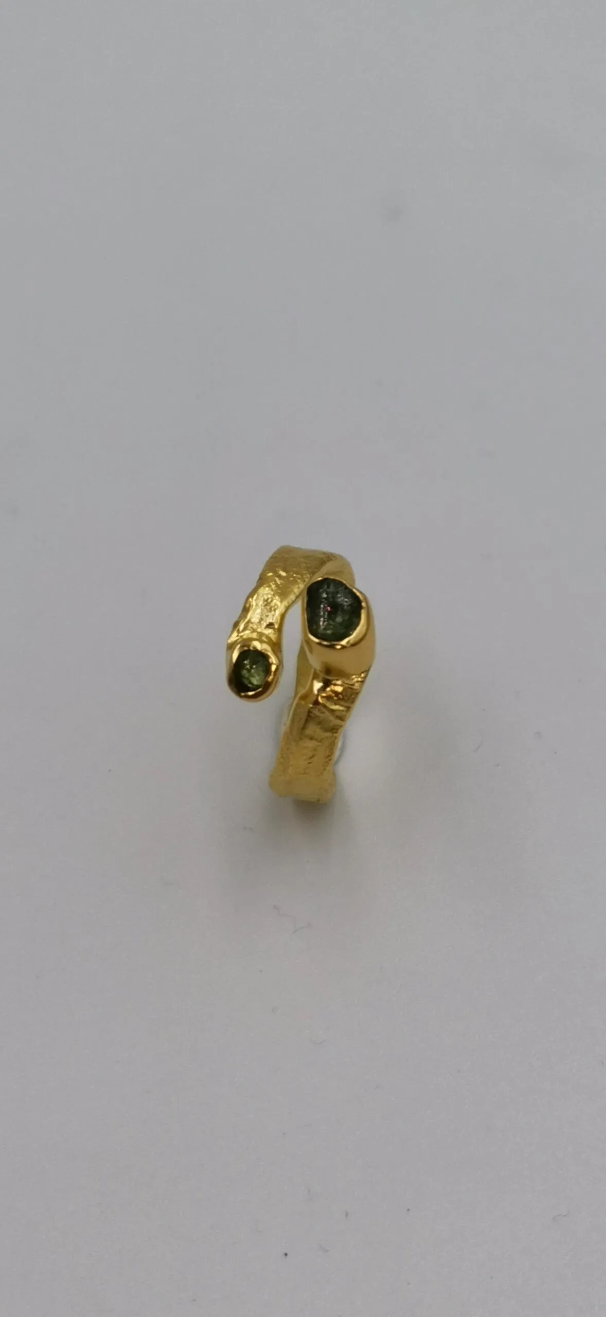 S584 / Silver tourmaline ring - Image 3