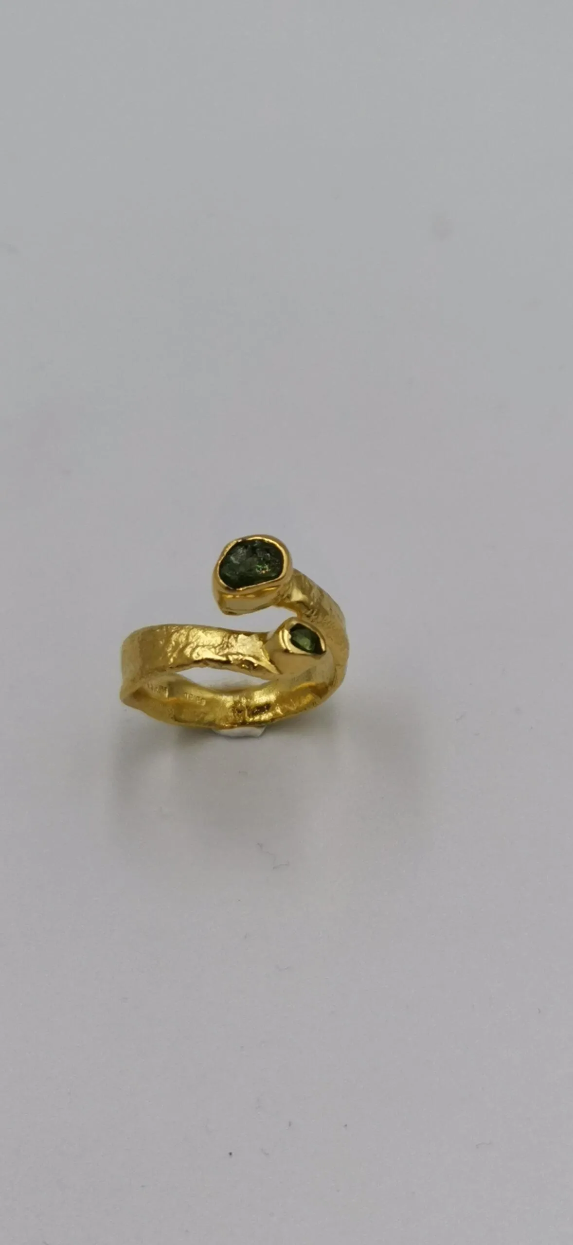 S584 / Silver tourmaline ring - Image 4