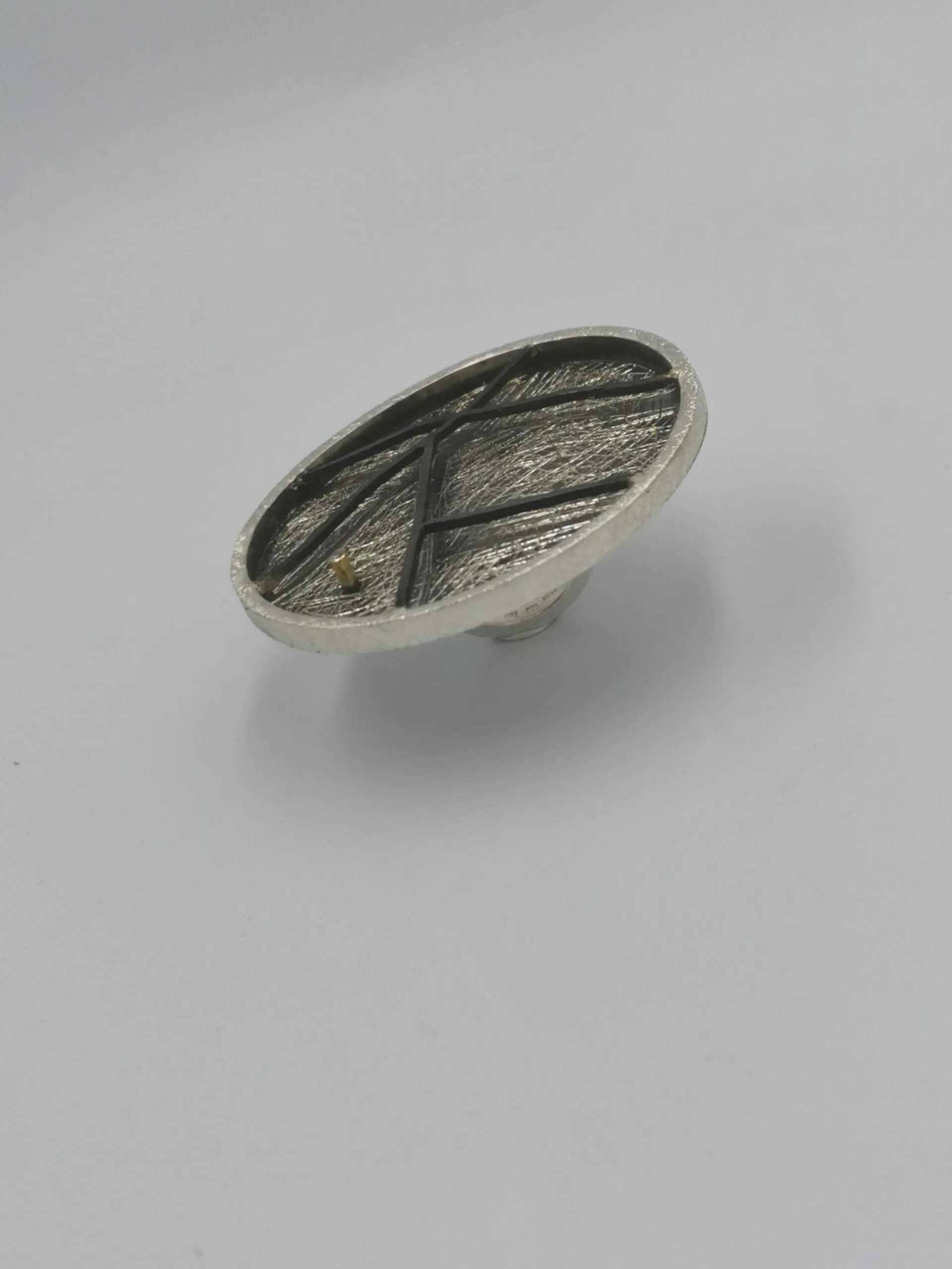 SG049 / Gold K18 and silver brilliant ring - Image 4