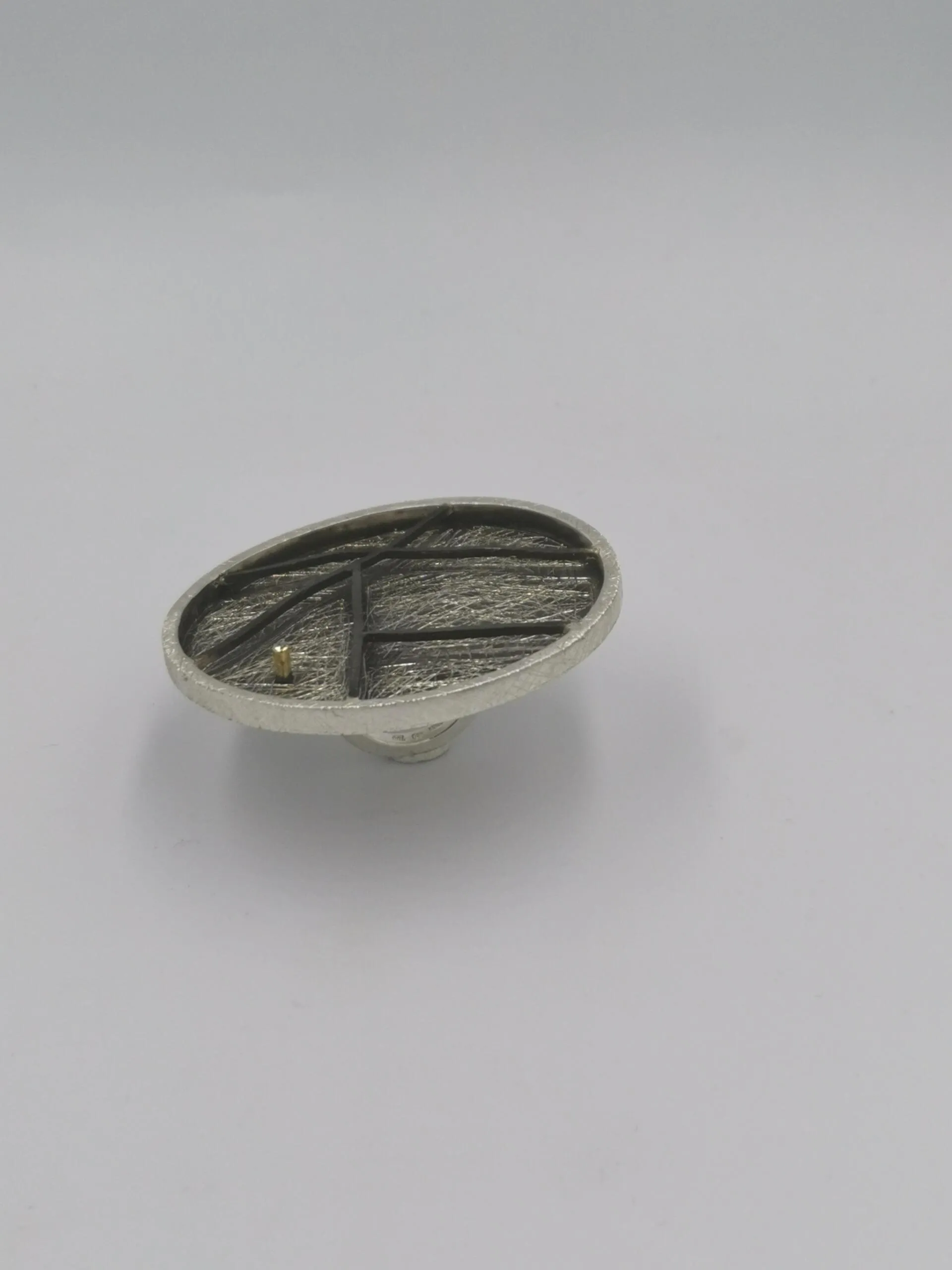 SG049 / Gold K18 and silver brilliant ring - Image 5