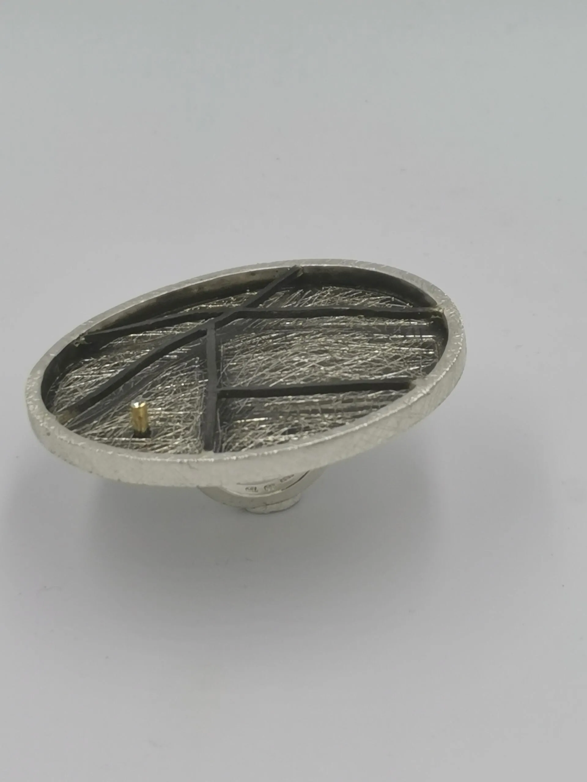 SG049 / Gold K18 and silver brilliant ring - Image 6