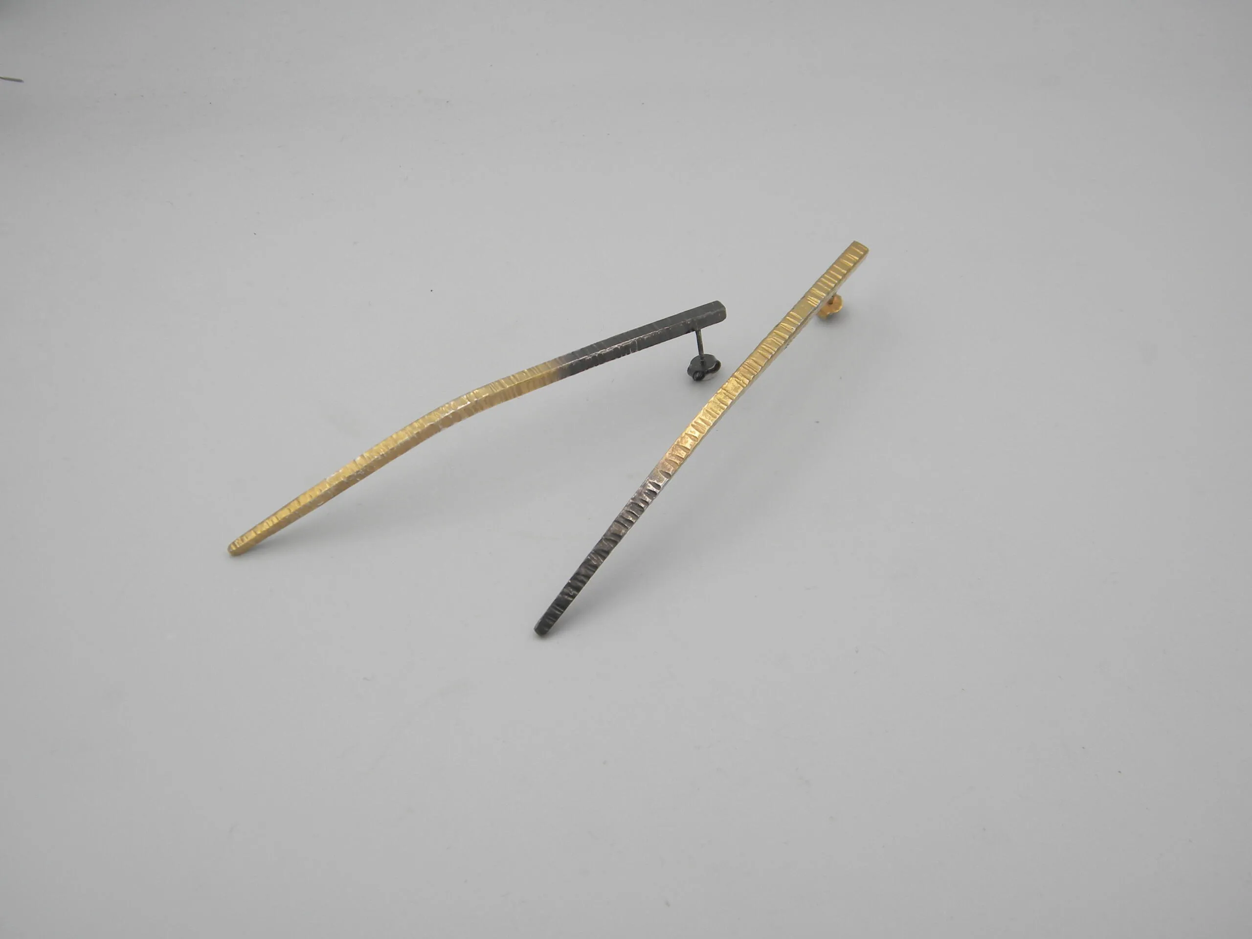 S723 / Silver long earrings - Image 1